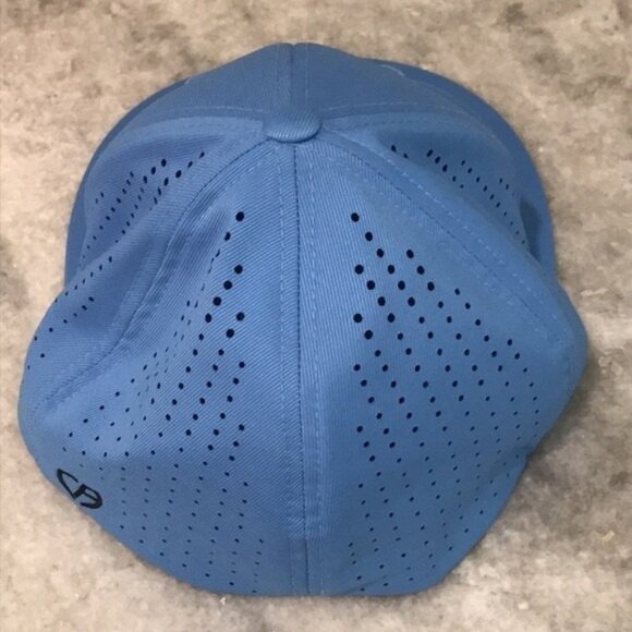 Bristol Pirates Hat Cap Fitted Mens L XL Powder Blue MILB Baseball Flexfit - Picture 6 of 9